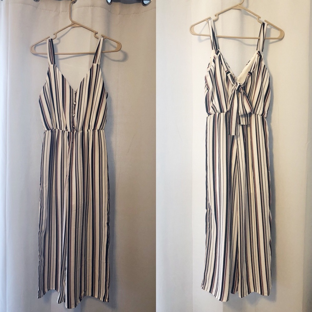 NWT Capri Striped Romper - Picture 2 of 5